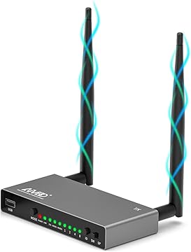 AIMIBO ワイヤレスHDMI 受送信機 TX＋2RXセット マルチキャスト Amazon | AIMIBO ワイヤレス hdmi 送受信機 無線 HDMI セット